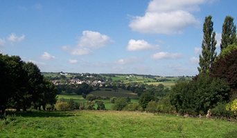 Dorpen en landwegen in Limburg